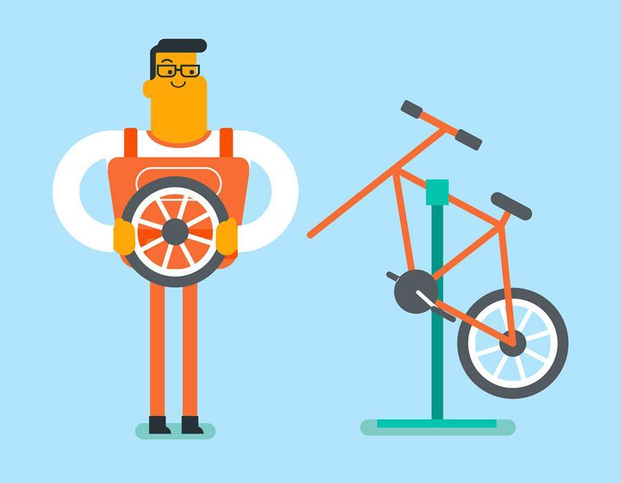Fahrrad in der Werkstatt_Animation_900x700