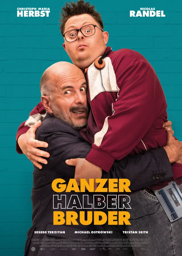 Filmplakat "Ganzer halber Bruder"