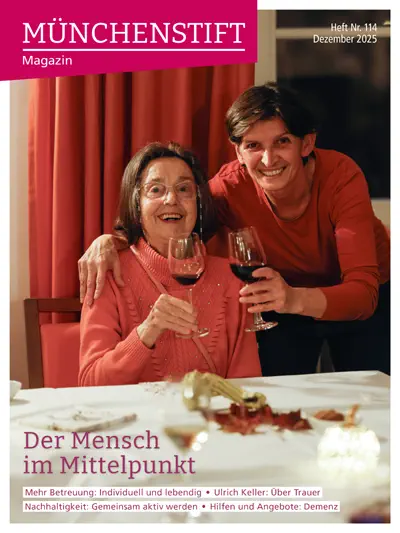 MÜNCHENSTIFT-Magazin 114-25 – Titelseite