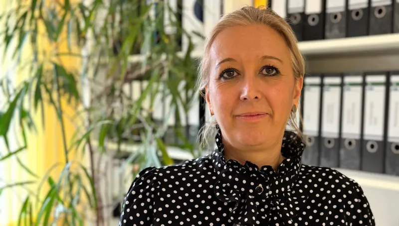 Vera Curic Vera Curic im Büro