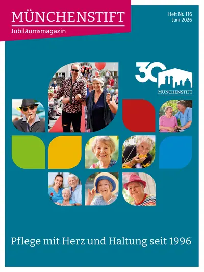 MÜNCHENSTIFT Magazin MÜNCHENSTIFT-Magazin 116-26 – Titelseite